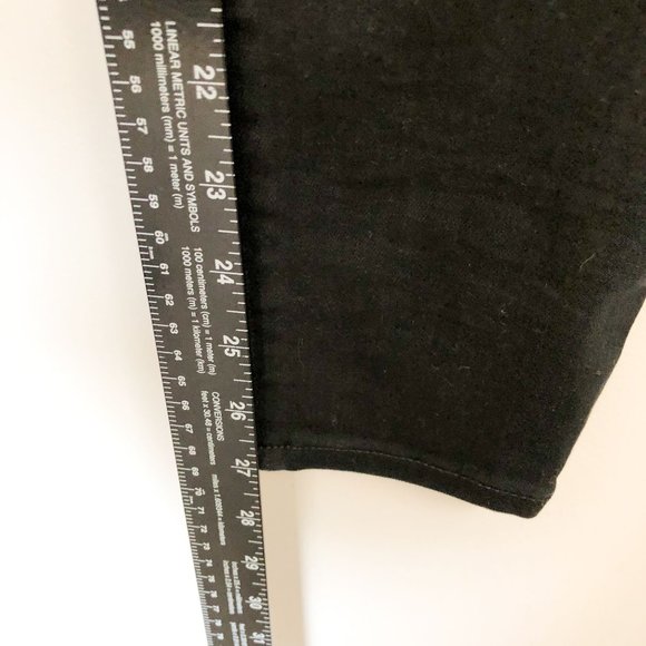 Madewell Over the Belly Maternity Skinny Jeans Black 28 - Picture 7 of 12